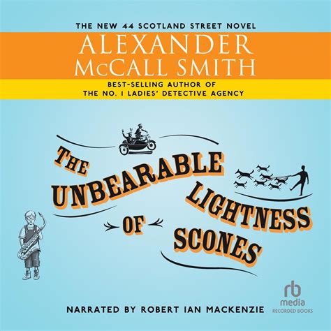Book cover: The unbearable lightness of scones